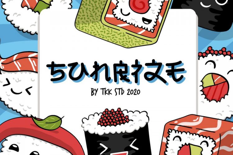 Japanese font Sunrize