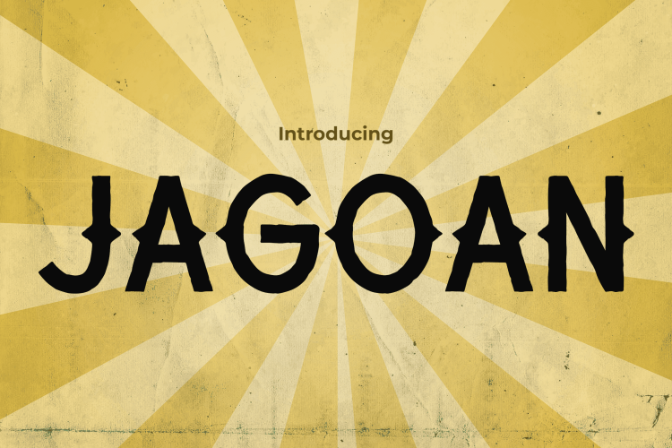 Western Font JAGOAN